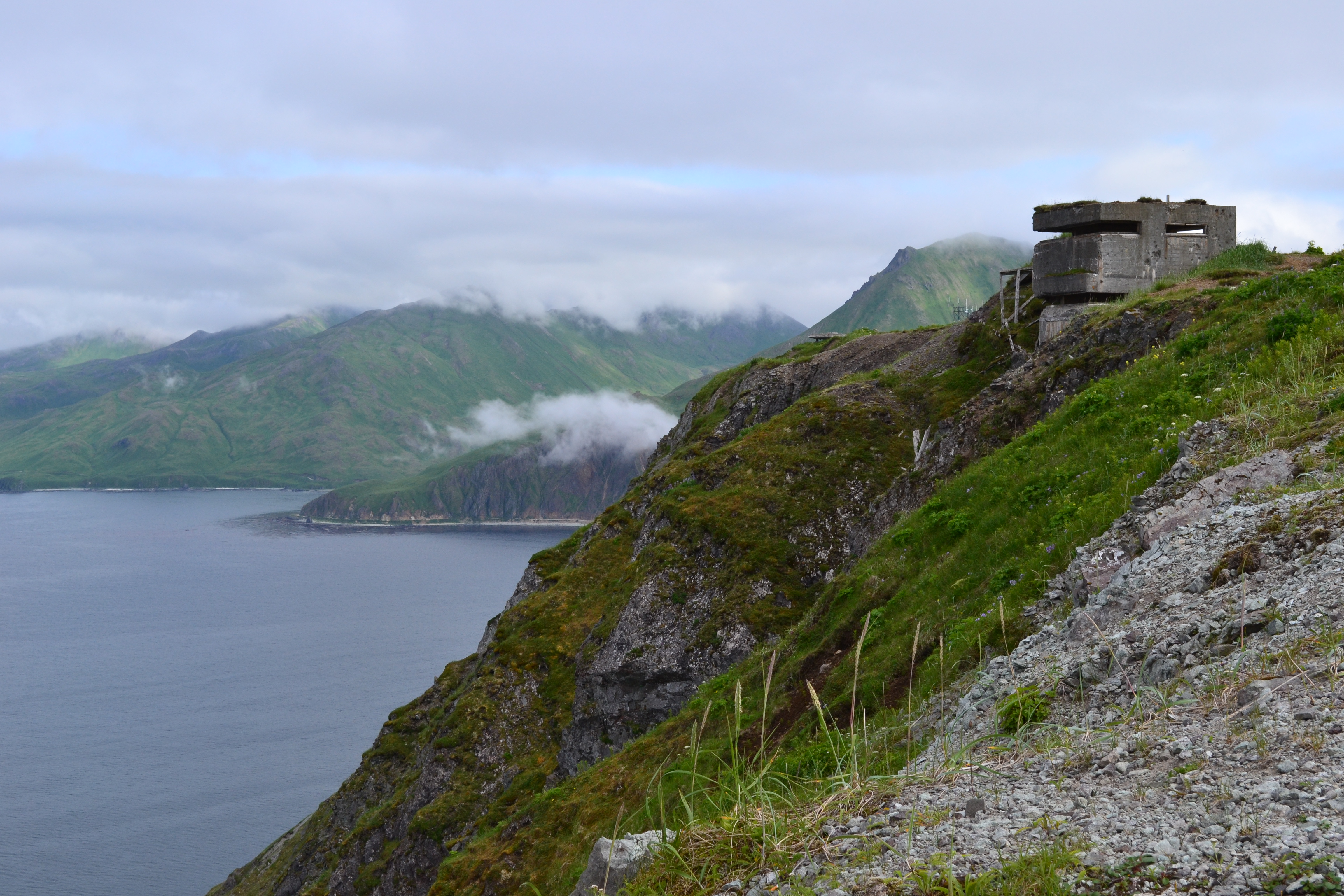 Concrete Bunker on Ulakta Head (Photo by Angel Shubert)