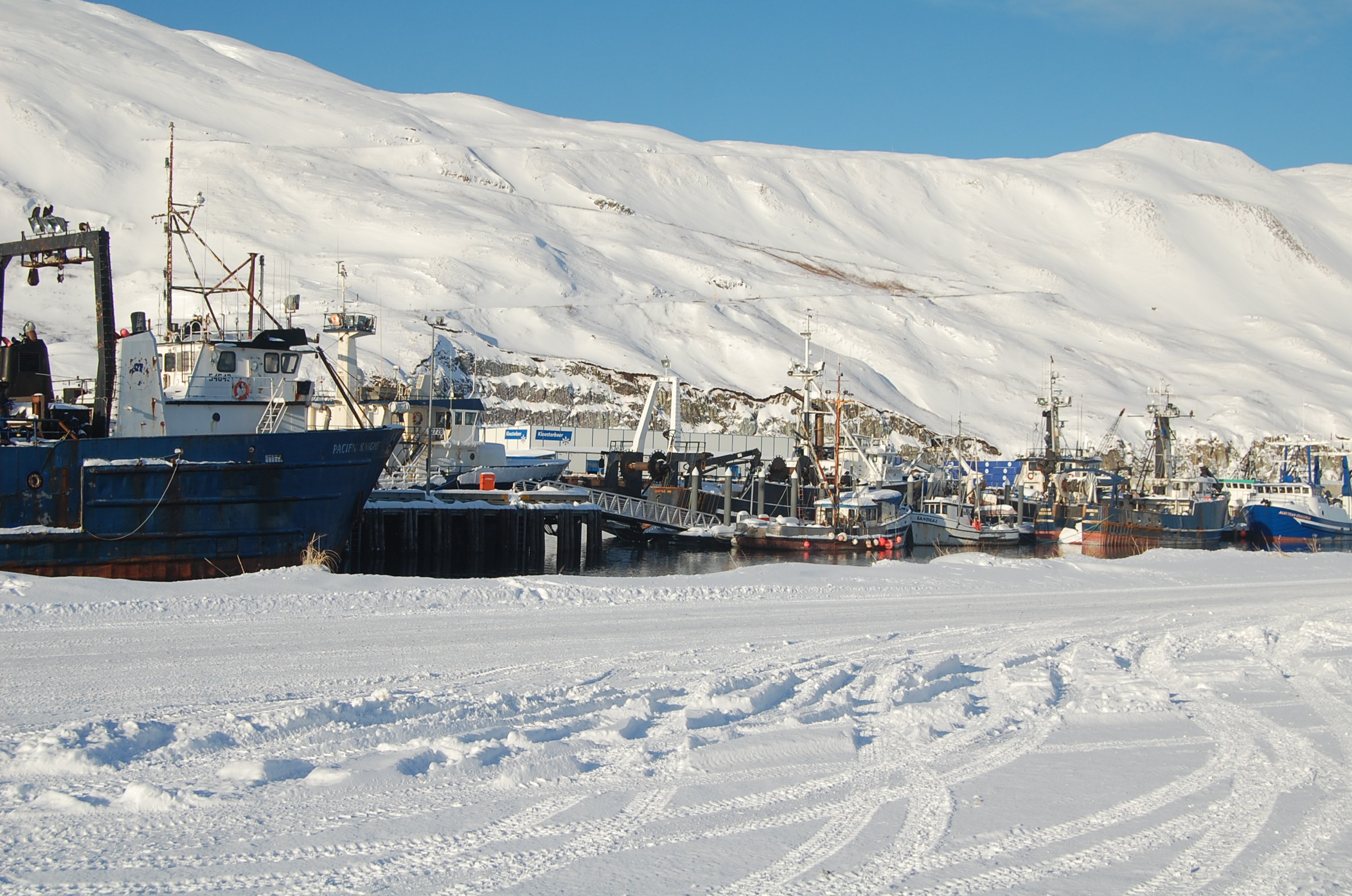 Spit Dock in Winter