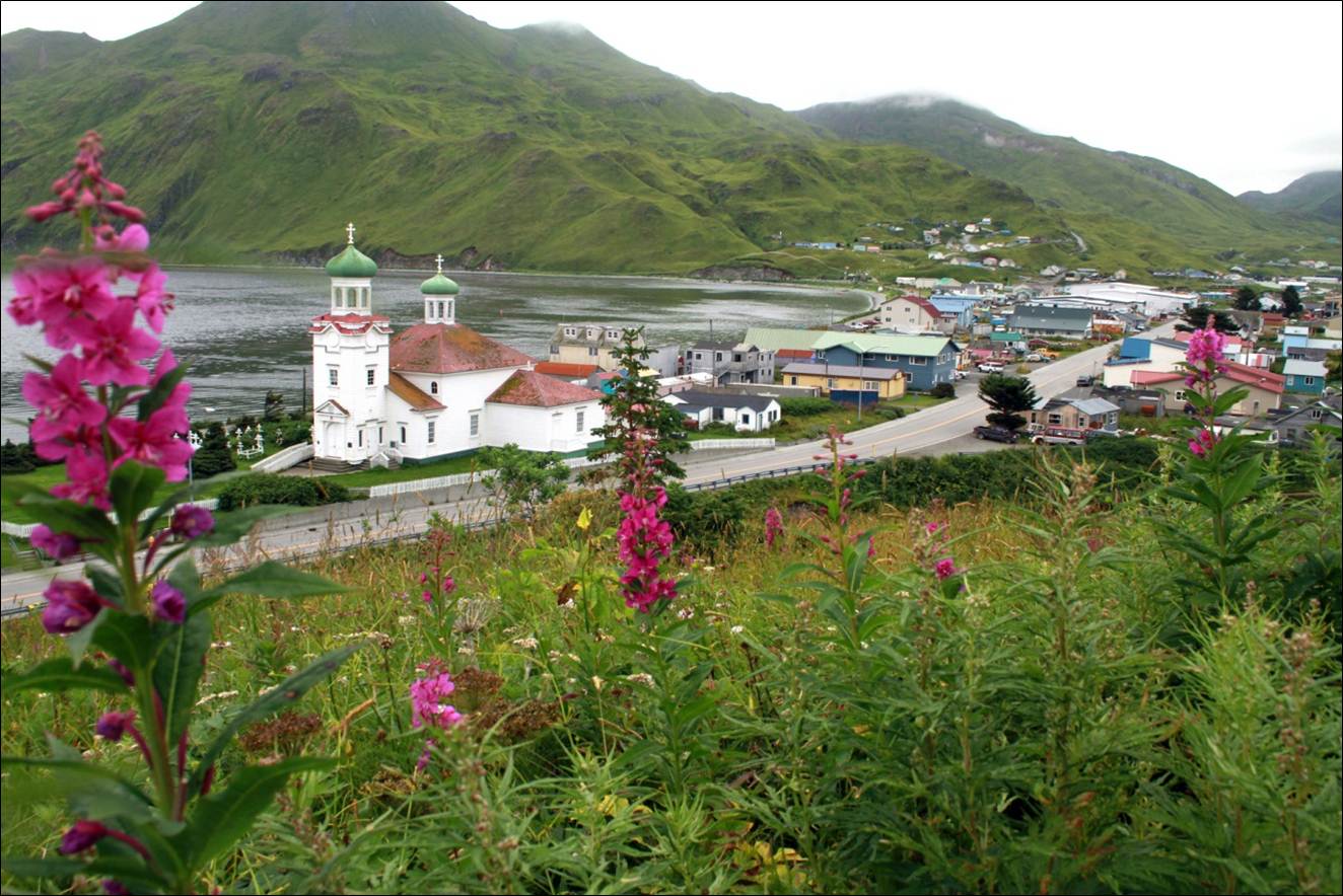 Cathedral and town in Summer (Photo by Pipa Escalante)