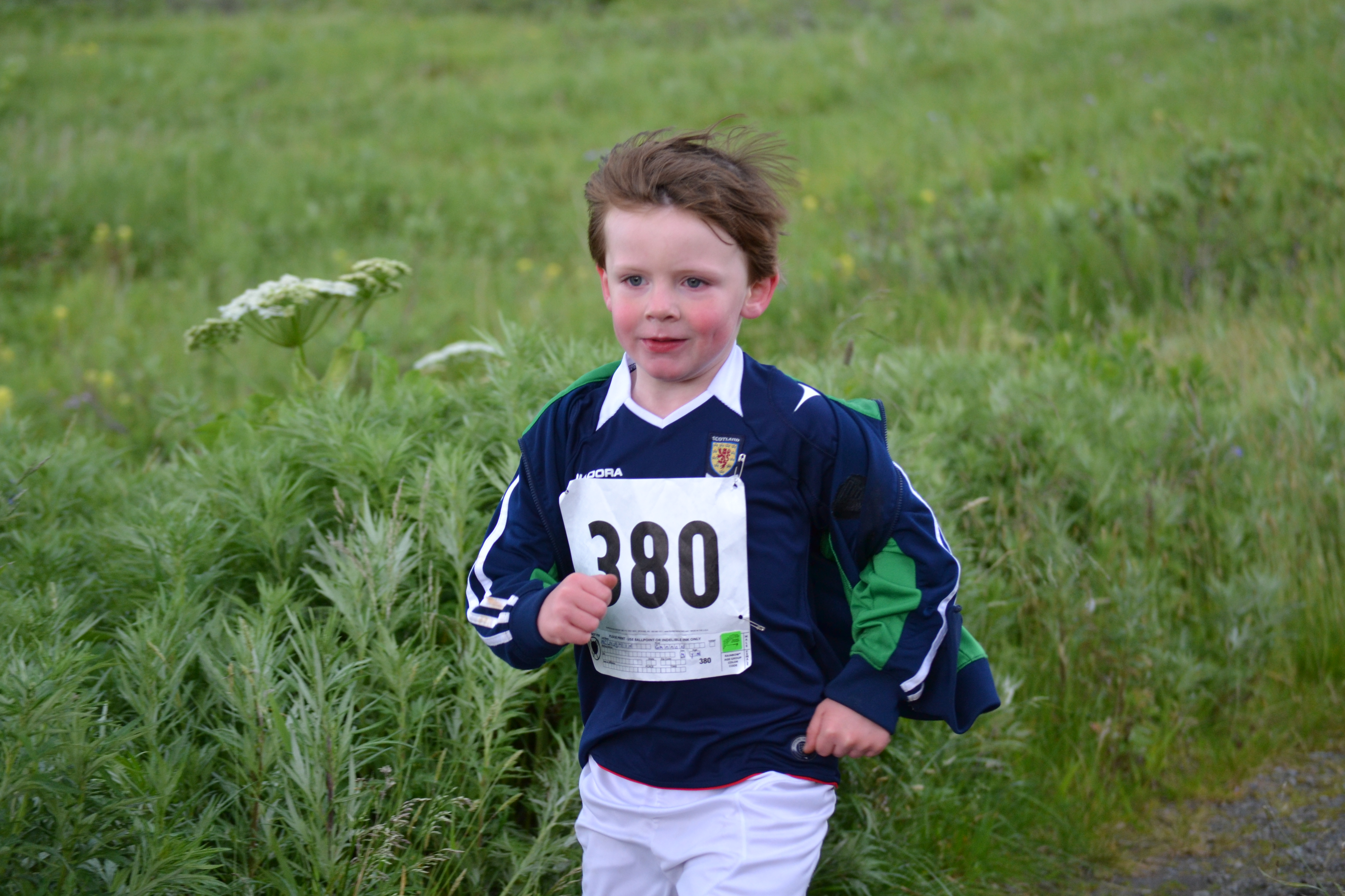 Ballyhoo Run Participant (Photograph by Albert Burnham)