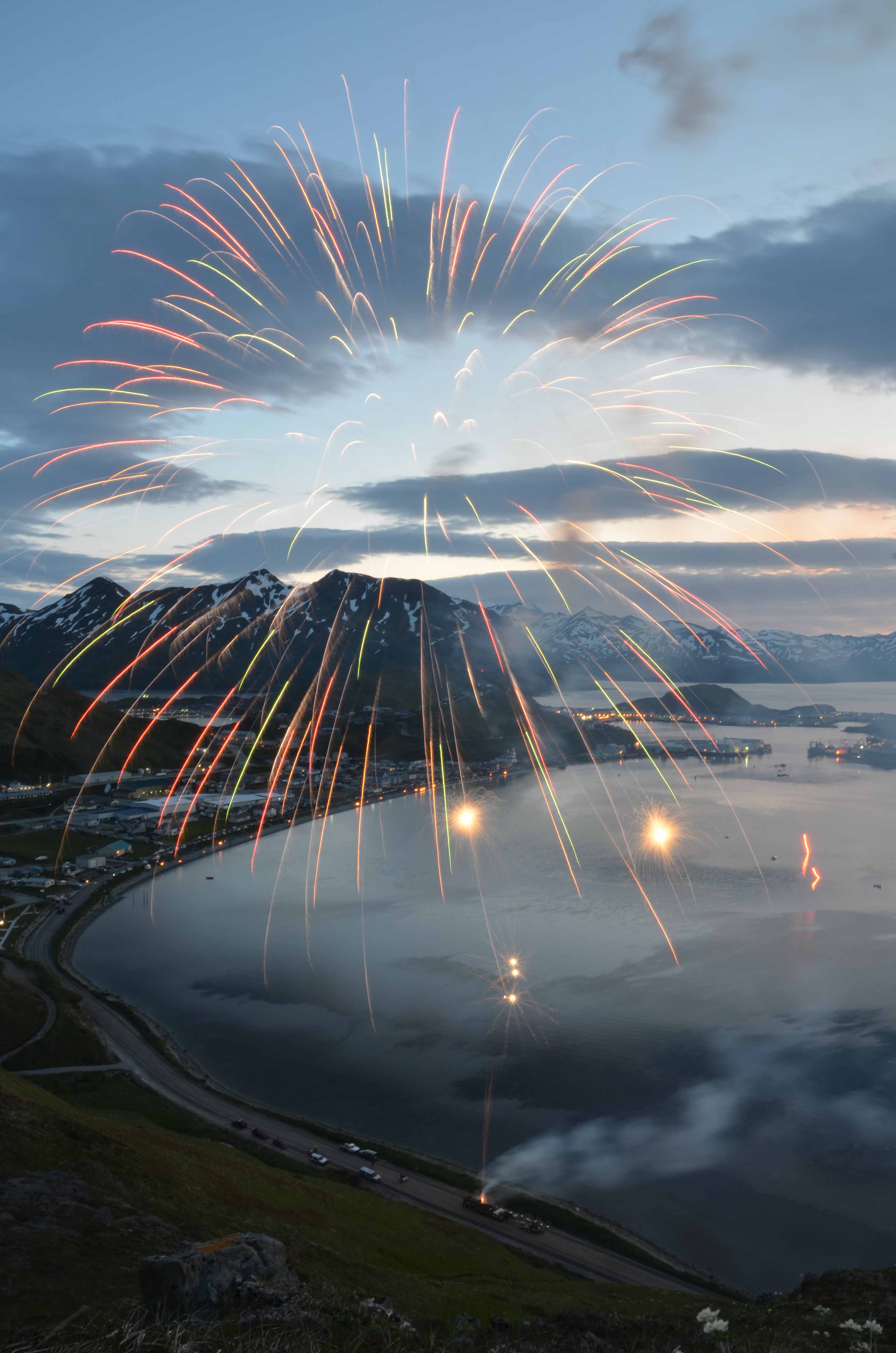 4th of July Fireworks (Photo by Albert Burnham)