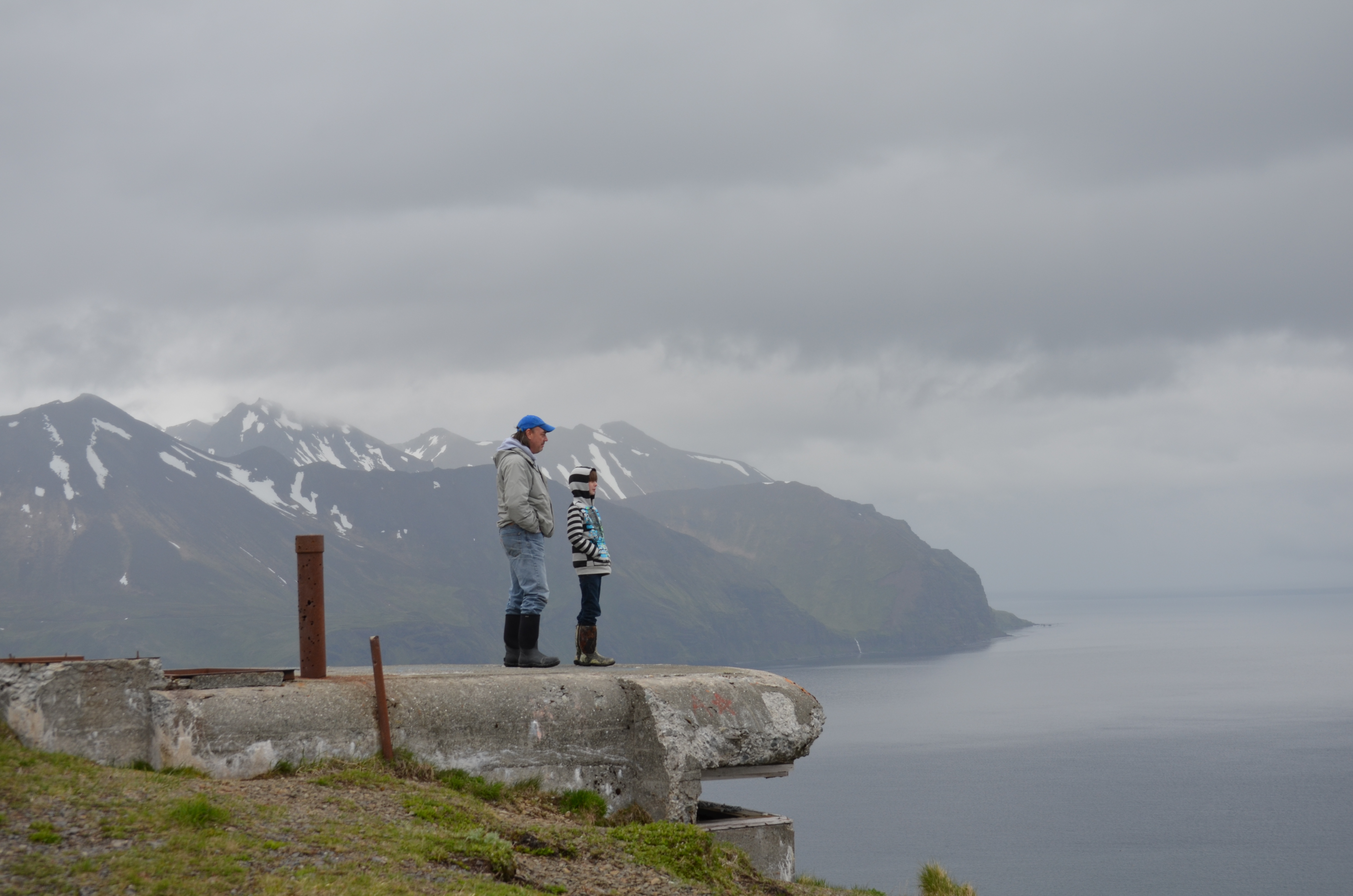 Bunker on Ulakta Head; Cathy Jordan photo