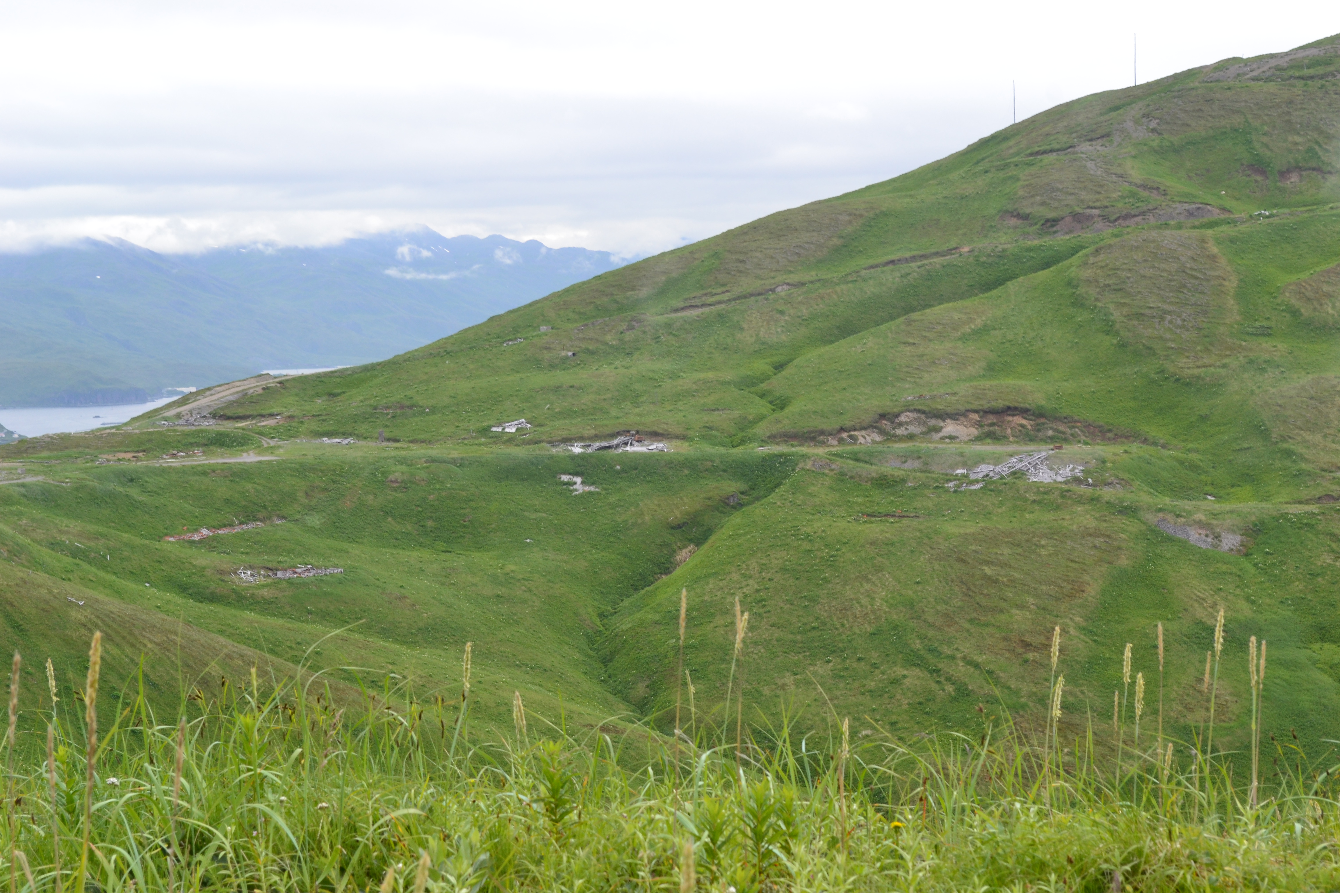 Remains of Fort Schwatka on Ulakta Head