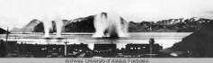 Series of bomb explosions on the bay, Dutch Harbor (Alaska State Digital Archives)