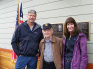 Carl Moses with Chris and Wendy Hladick