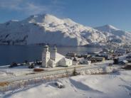 WINTER IN DOWNTOWN UNALASKA (photo courtesy of D. Mack)