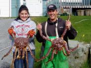 Proud Crabbers (Photo courtesy of Nancy Peterson)