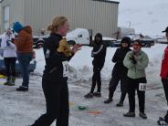 Unalaska runner finishes with cheers from friends