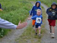 Runners in Ballyhoo Mountain race.