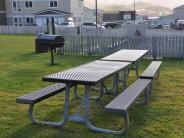 Tanaadakuchax Park picnic tables