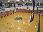 Indoor Track above gym 