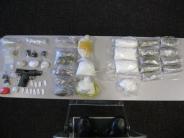 Approximately $500,000 in seized drugs