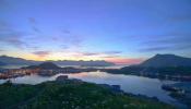 Unalaska Evening July 2013, taken from Haystack