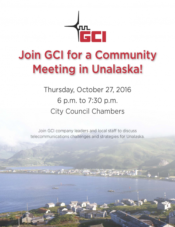 GCI Public Meeting Flyer