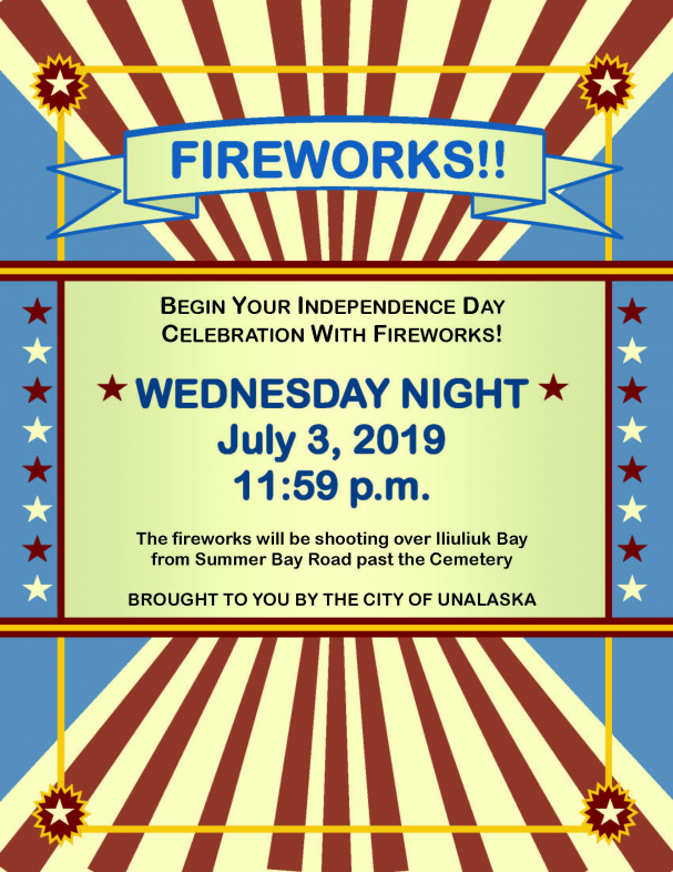 4th of July Fireworks Flyer