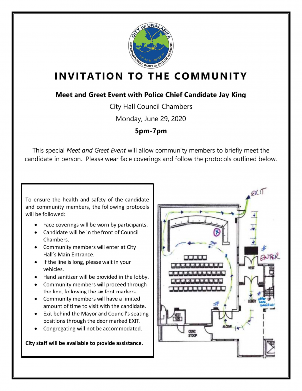 Police Chief Candidate Meet and Greet Invitation